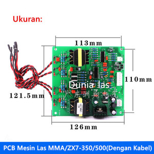 PCB ZX7 MMA 400A 500A Mesin Las Trafo Las NBC NB 350A 500A