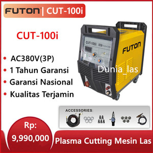 FUTON CUT-100i Plasma Cutter Mesin Trafo Las 100A Welding Inverter Air