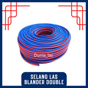 Selang Las Oxygen Blender Selang Double Twin Welding Hose 3/8"-1/4"