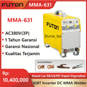 FUTON Mesin Trafo Las MMA-631 Inverter Welding Machine MMA 630A 380V