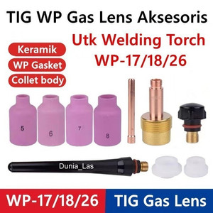 Tig Argon Gas Lens Las Torch Keramik Collet Body WP17 WP18 WP26 Gasket