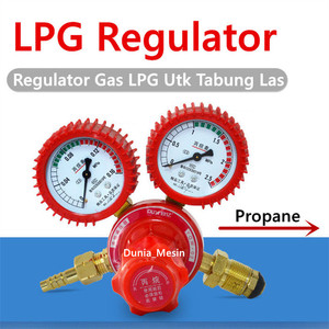 Regulator Gas Propane Utk Tabung Las Welding Propane Elpiji LPG YQW-02