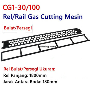 Rel Gas Cutting Machine CG1-30 Mesin Las Potong Rail Hole Plat CG1-100