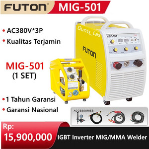 FUTON MIG-501 Mesin Las Welding Machine Travo Las MIG MAG MMA 501 500A