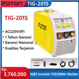 FUTON TIG-201S Mesin Las Inverter Travo Las TIG Argon MMA 201S 200A