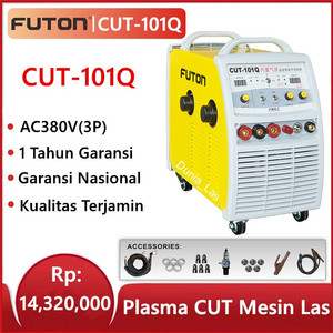 FUTON CUT-101Q Mesin Las MMA CUT 101Q 100A Welding Inverter Travo Las