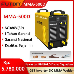 FUTON Mesin Las MMA 500D TravoLas Inverter Welding 500A 380V MMA-500D