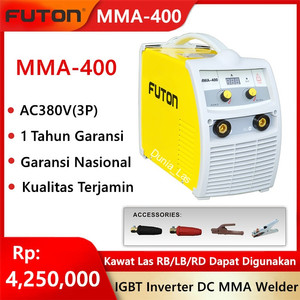 FUTON Mesin Las MMA 400 TravoLas IGBT Inverter Welding 400A 3P MMA-400