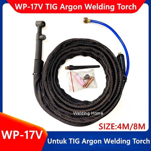 WP17V Stang Las Argon TIG Welding Torch CO CO2 WP-17V WP 17V 4M 8M SET