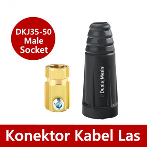 Konektor Kabel Las Male Socket DKJ 10-25 35-50 Connector Cable 50-70