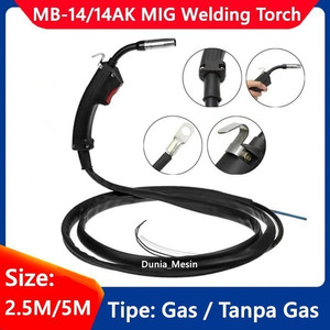 MB-14 Stang Las Torch MIG MB14 14AK 2.5M Binzel MIG130G Caldwell 5M