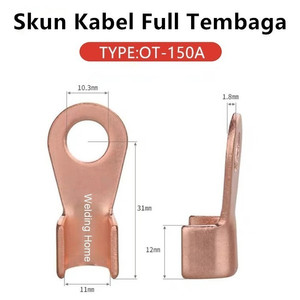 Skun Kabel Tembaga OT-150A OT-200A OT-250 OT-300 OT-400 Konektor merah