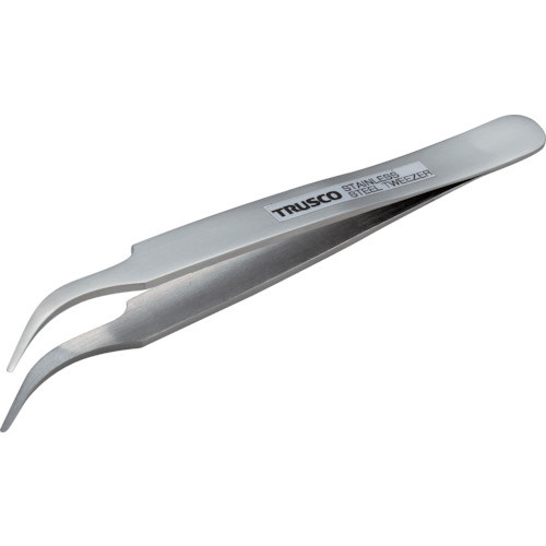 Pinset Bengkok Trusco TSP-77 High Precision Stainless Steel Tweezers 120mm