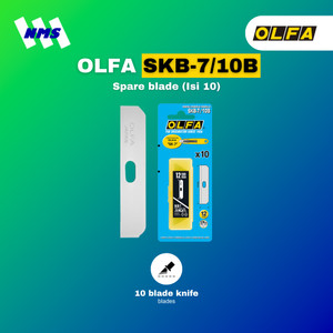 Refill Pisau OLFA SKB-7/10B Spare Blade for SK Safety Cutter Original