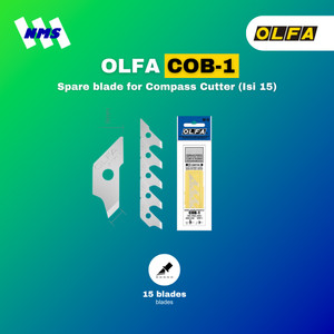 Refill Pisau OLFA COB-1 Spare Blade for Compass Cutter CMP Original