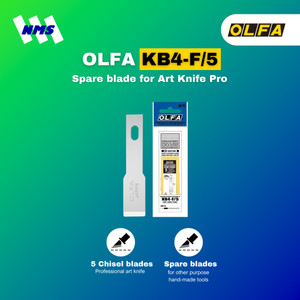 OLFA KB4-F/5 Spare Blade For Art Knife Pro 5 Pcs Original