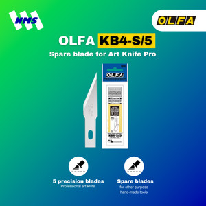 OLFA KB4-S/5 Spare Blade For Art Knife Pro 5 Pcs Original