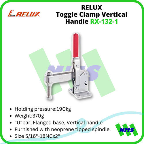 RELUX Toggle Clamp Vertical Handle RX-132-1