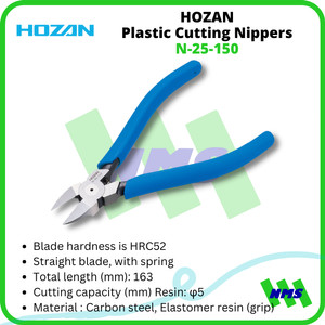 Tang Potong HOZAN N-25-150 Diagonal Cutting Nippers Japan