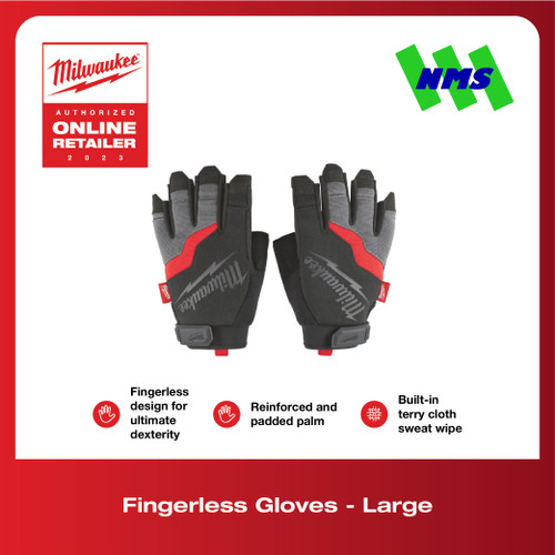 Sarung Tangan Milwaukee 48-22-9742 Performance Fingerless Gloves L