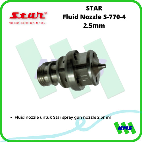 STAR Fluid Nozzle S-770-4 2.5mm for Spray Gun