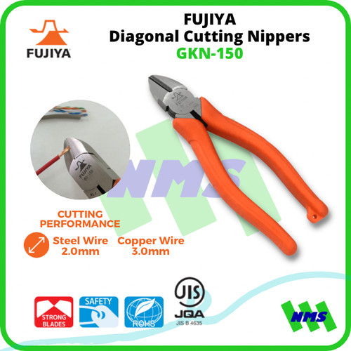 Tang Potong Baja Diagonal Cutting Nippers 6 Inch 150mm GKN-150 FUJIYA