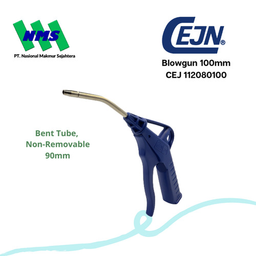 Air Blowgun Bent Tube Non-Removable 100mm CEJN CEJ 112080100