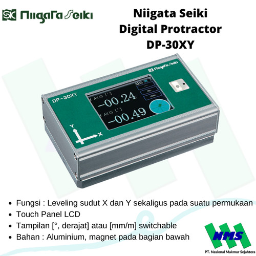 Digital Leveling Niigata Seiki Digital Protractor DP-30XY Ukur Sudut