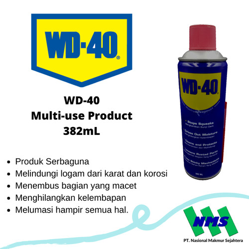 WD-40 Multi-use Product 382mL Pelumas Serbaguna WD40 WD 40