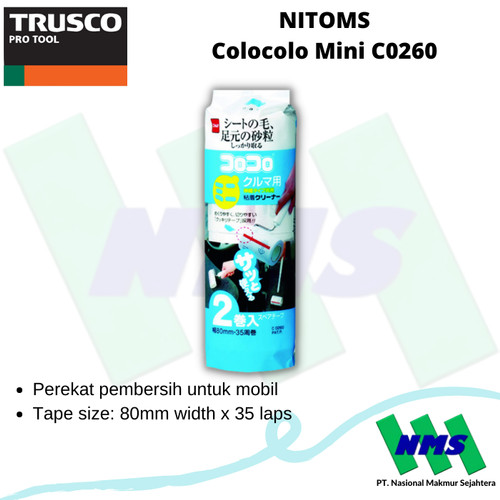 Lakban Pembersih NITOMS Colocolo Mini Car Tape Cleaner C0260 382-7640