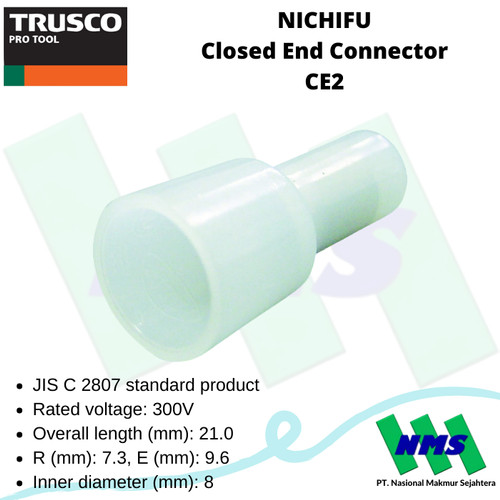 Penutup Insulasi NICHIFU Insulation Closed End Connector CE2 375-6173