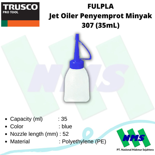 Botol Penyemprot Minyak FULPLA Jet Oiler 307 35mL TRUSCO 293-9142