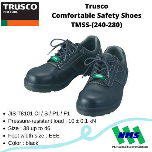 Trusco 329-5061 Comfortable Safety Shoes TMSS-(240-280) Sepatu Proyek