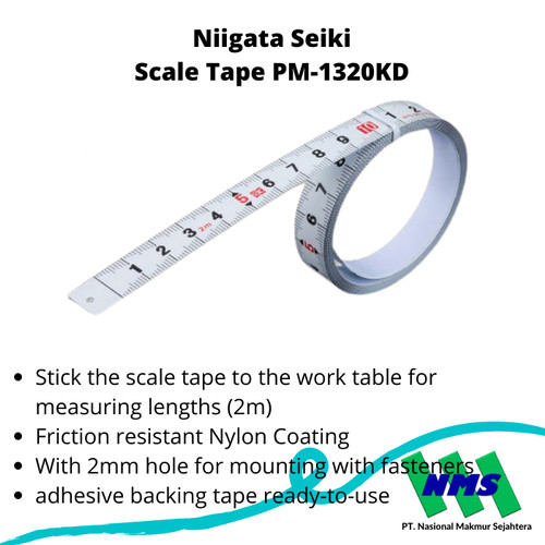 Niigata Seiki Scale Tape PM-1320KD