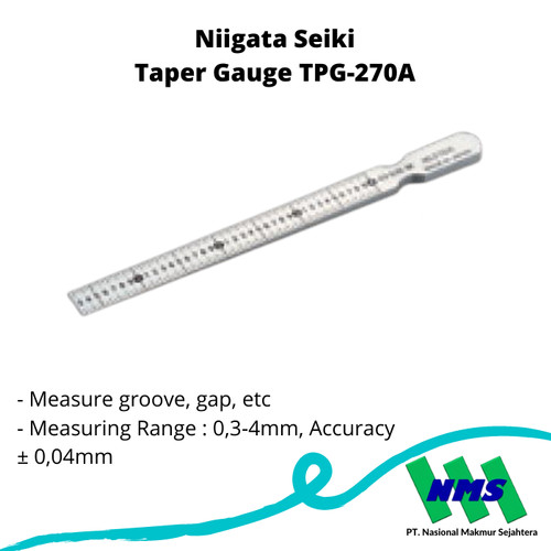 Niigata Seiki Taper Gauge TPG-270A