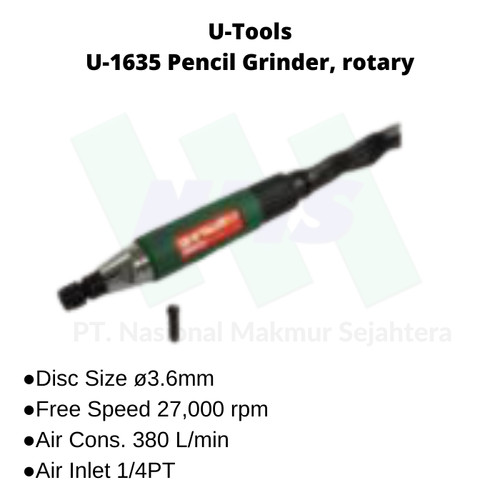 Mesin Gurinda Angin U-Tools Pencil Grinder U-1635