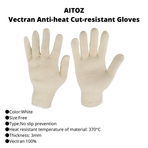 AITOZ Vectran Anti-heat Cut-resistant Gloves TRUSCO 366-2136