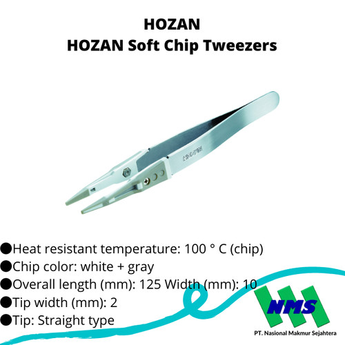 TRUSCO 404-7141 HOZAN Soft Chip Tweezers