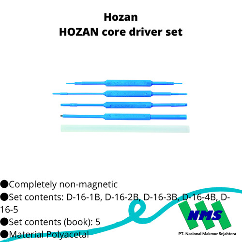 TRUSCO 373-9953 HOZAN core driver set D-16