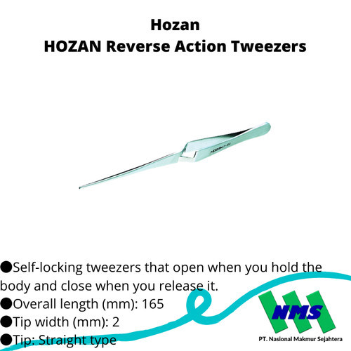 TRUSCO 370-8331 HOZAN Reverse Action Tweezers P-89