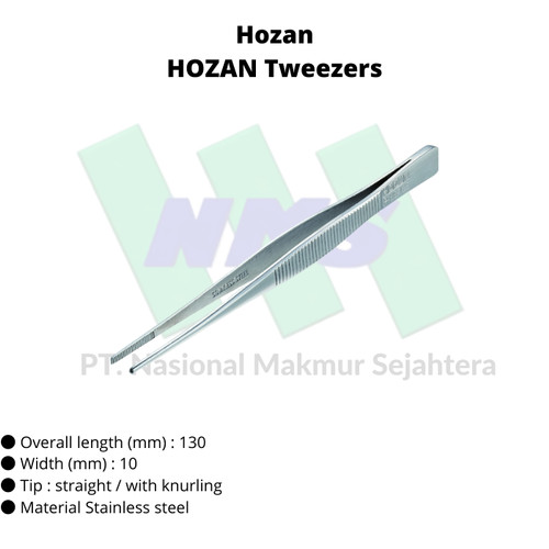 Pinset HOZAN P-86 Stainless Steel Tweezers