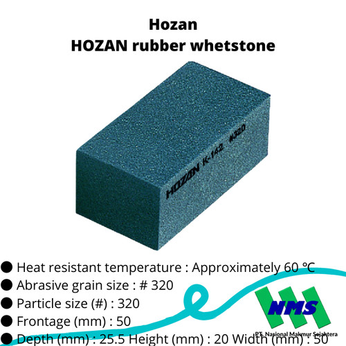 TRUSCO 274-1946 HOZAN rubber whetstone K-142