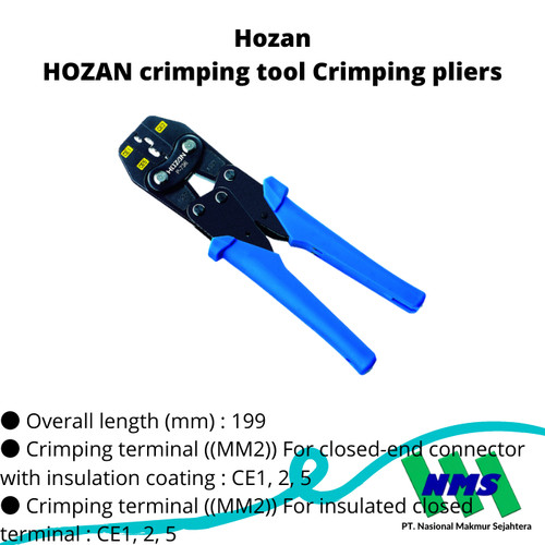 TRUSCO 261-7421 HOZAN crimping tool Crimping pliers P-736