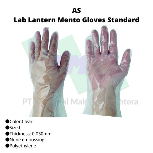 TRUSCO 819-3129 AS Lab Lantern Mento Gloves Standard 9-888-01