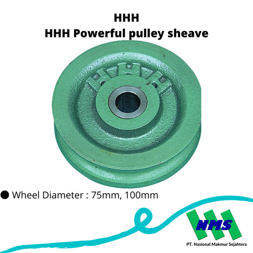 TRUSCO 215-5567 HHH Powerful pulley sheave