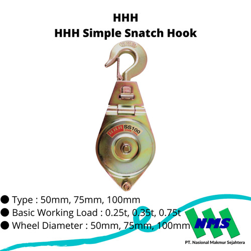 TRUSCO 215-5486 HHH Simple Snatch Hook