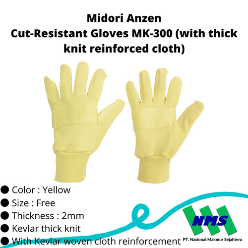 TRUSCO 819-2502 Cut-Resistant Gloves MK-300