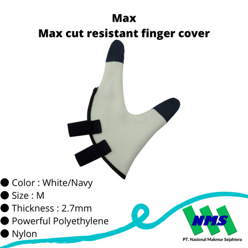 TRUSCO 416-9743 Max cut resistant finger cover MT737-M