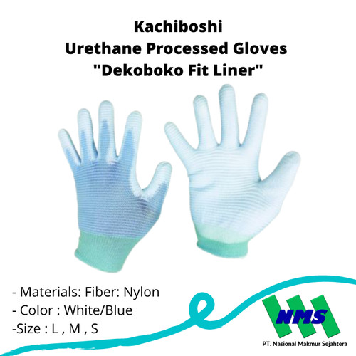 Katsuboshi D-330 Urethane Processed Gloves Dekoboko Fit Liner 784-1469