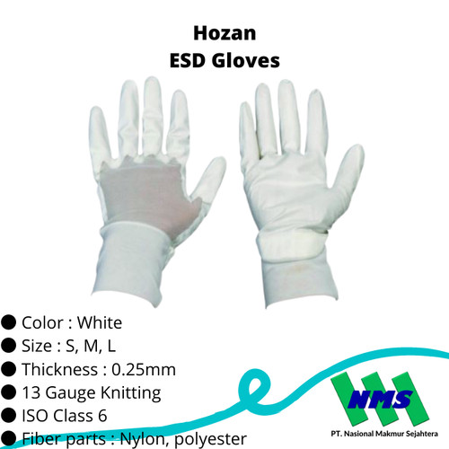 TRUSCO 470-4878 ESD Gloves